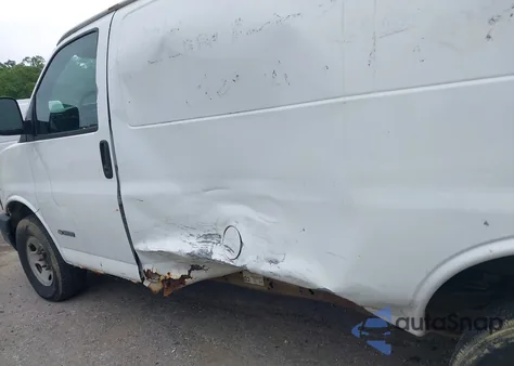 2006 Chevrolet Express Work Van from USA, damaged, VIN 1GCHG35U461201656